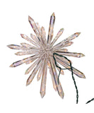 Kurt Adler - 11.25" UL 30-Light Crystal Snowflake Treetop - UL1883