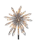 Kurt Adler - 11.25" UL 30-Light Crystal Snowflake Treetop - UL1883