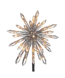 Kurt Adler - 11.25" UL 30-Light Crystal Snowflake Treetop - UL1883