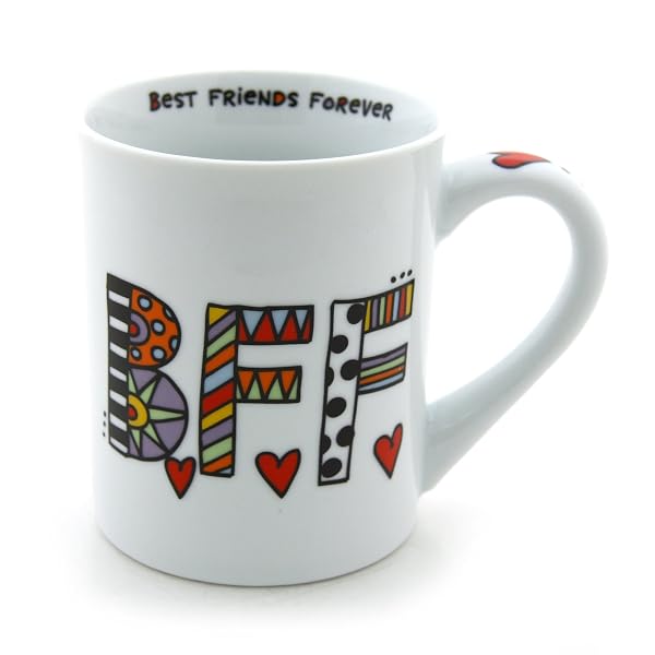 Our Name is Mud “BFF” Porcelain Mug, 16 oz.