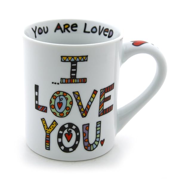 Our Name is Mud “I’ll Always Love You” Cuppa Doodle Porcelain Mug, 16 oz.