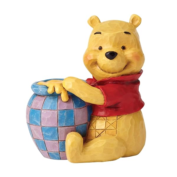 Enesco Disney Traditions by Jim Shore Winnie The Pooh Miniature Figurine, 2.75", Multicolor, Model:4054289