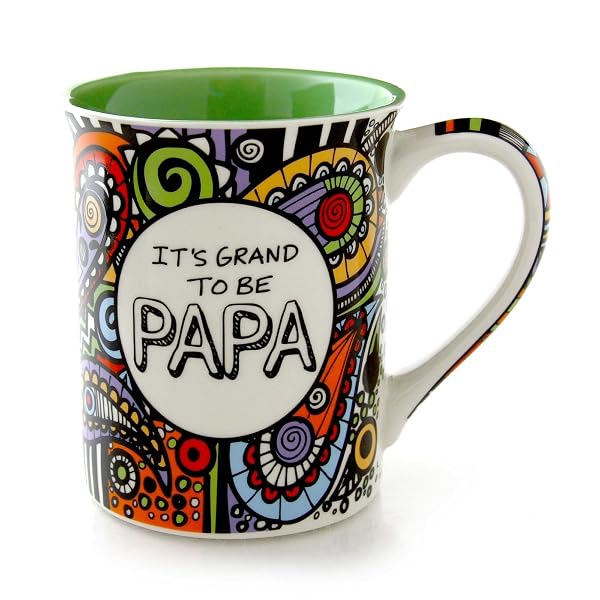 Our Name is Mud Grand to Be Papa Stoneware Mug, 16 oz.