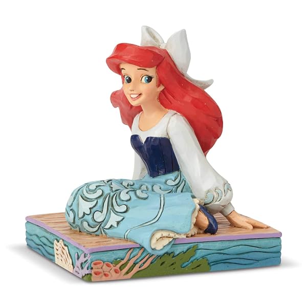 Enesco Disney Traditions by Jim Shore Ariel Personality Pose Figurine, 3.5 Inch, Multicolor