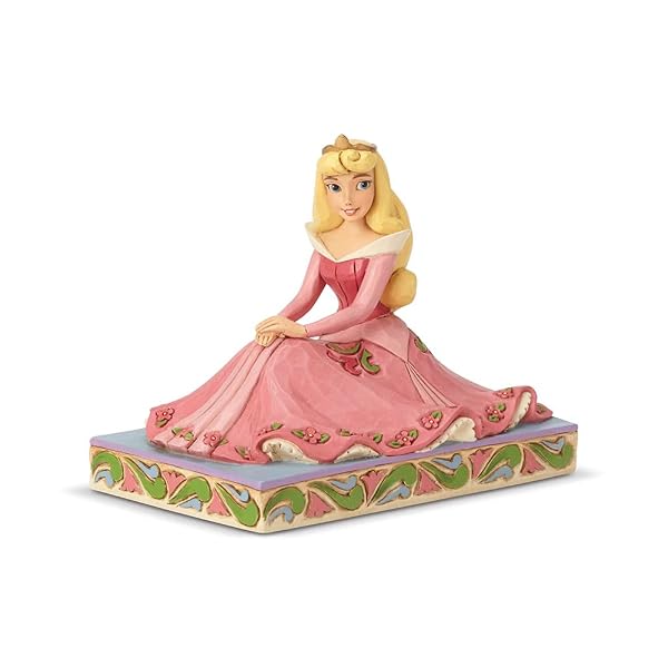 Enesco Disney Traditions by Jim Shore Aurora Personality Pose Figurine, 3.5 Inch, Multicolor