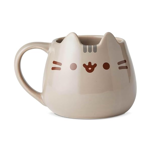 Enesco 6002676 Name is Mud “Pusheen Sculpted Mug, 16 oz., Multicolor