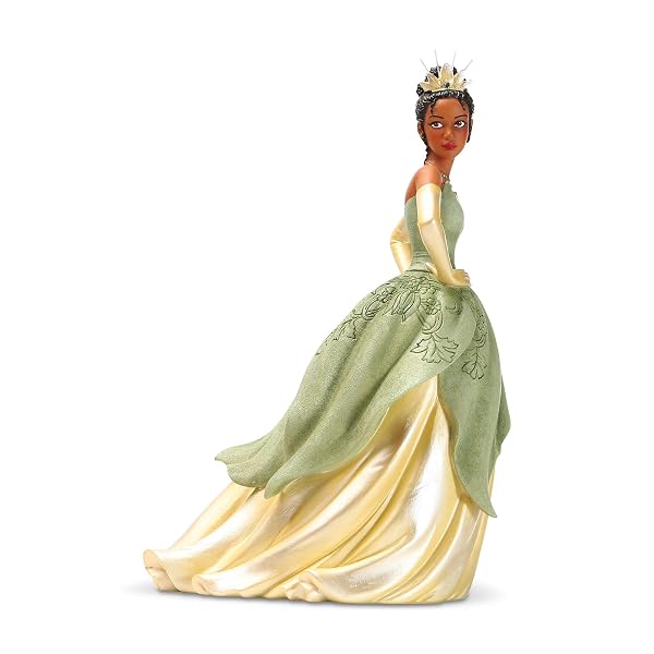 Enesco Disney Showcase Couture de Force Princess and The Frog Tiana Figurine, 8.46 Inch, Multicolor