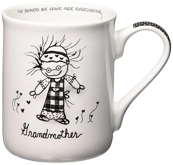 Enesco Children of the Inner Light Grandmother Stoneware Gift Mug, 16 oz.
