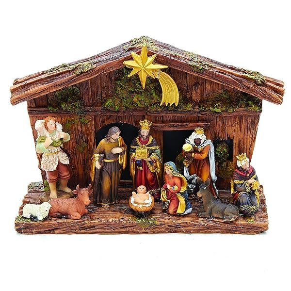 Kurt Adler 11 Piece Nativity Set