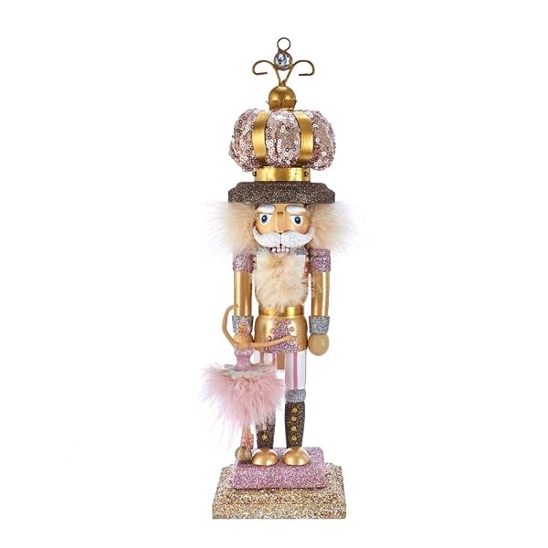 Kurt Adler - 14-Inch Hollywood Ballet and Crown Nutcracker - HA0474