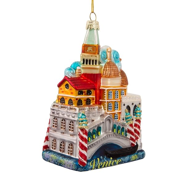 Kurt Adler - 5 Venice Cityscape - C7569