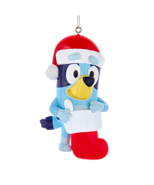 Kurt Adler - 3.5 Resin Bluey Personalization ORN - BL2221