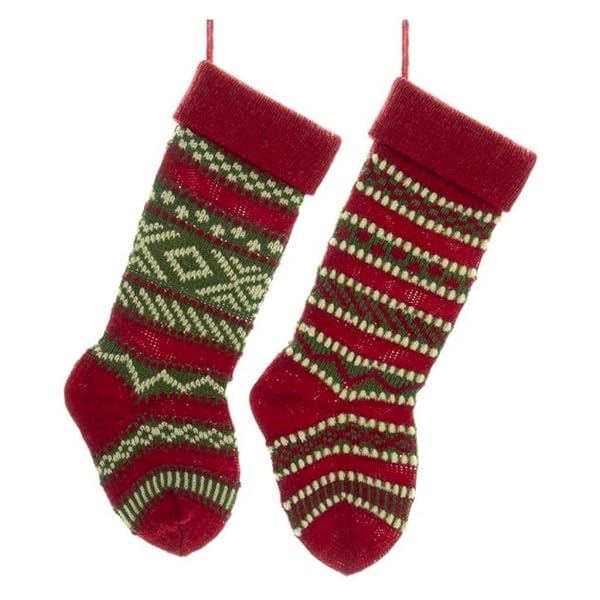 Kurt Adler - Heavy Yarn Stocking - B0658