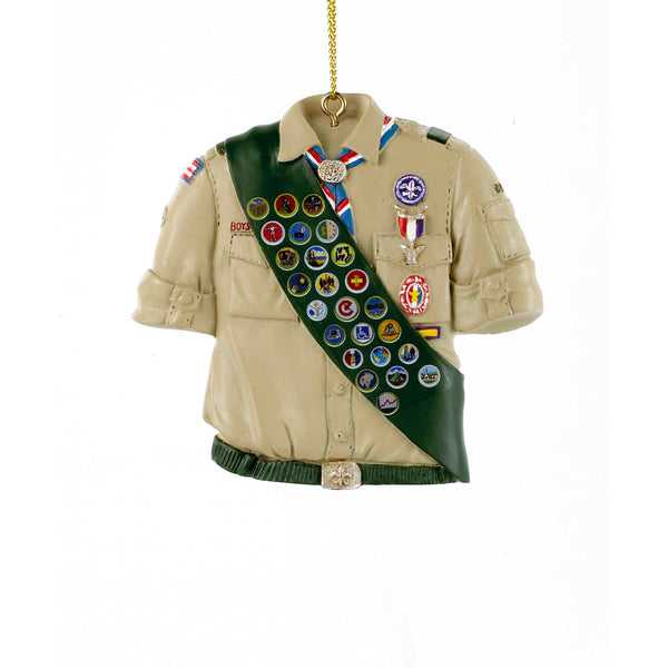 Kurt Adler - Boy Scouts Of America Shirt With Sash Ornament - BS2145