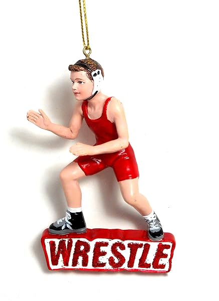 Kurt Adler - Wrestling Boy Christmas Ornament - C7269