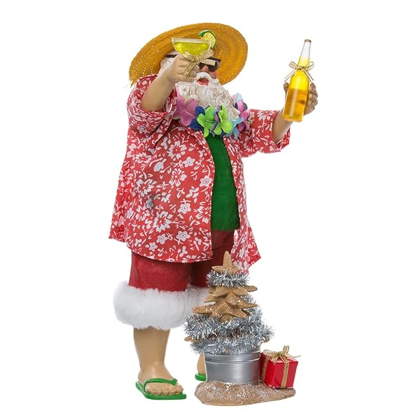 Kurt Adler - Fabriche' Beach Santa - C7416