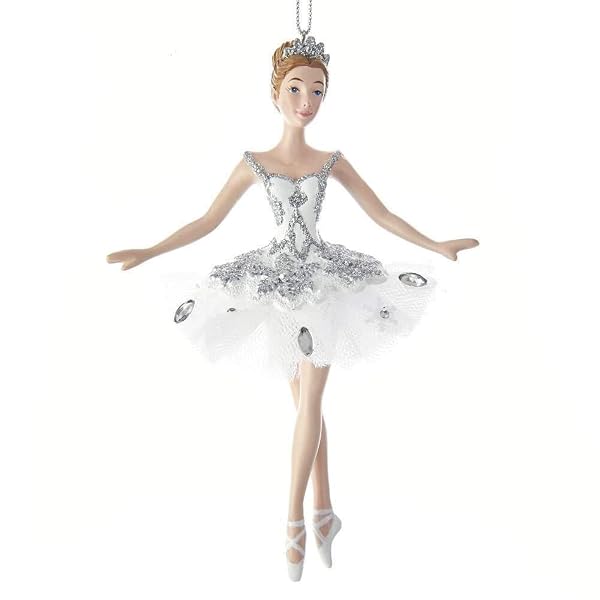 Kurt Adler - Snow Queen Ballerina Ornament - C7653