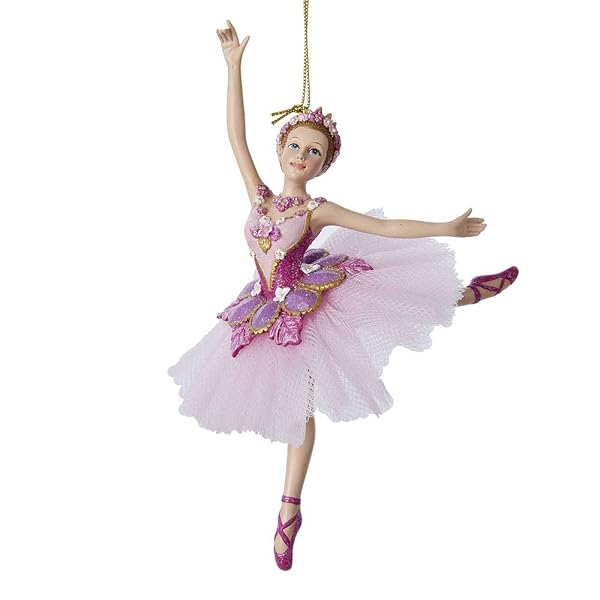 Kurt Adler - YAM 7 Sugar Plum Ballerina Ornament - C8575