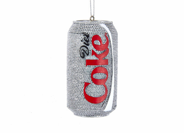 Coca-Cola® Glittered Diet Coke Can Ornament by Kurt Adler