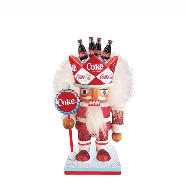 Kurt Adler - 7-Inch Coca-Cola Nutcracker - CC6181