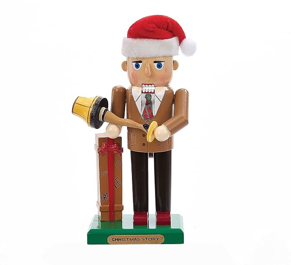 Kurt Adler - 11 A Christmas Story Mr. Parker with Leg - CS6161L