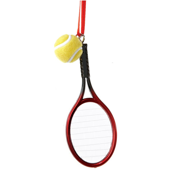 Kurt Adler - Tennis Racket with Ball Christmas Ornament - D0552