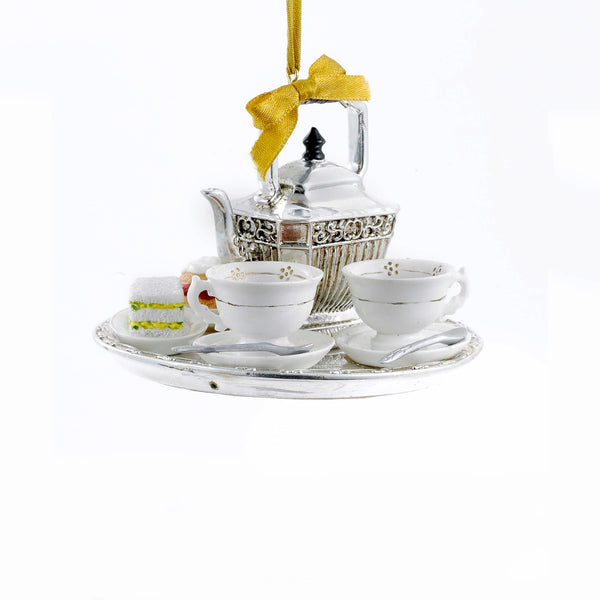 Kurt Adler - Downton Abbey Teapot Set Ornament - DA2143