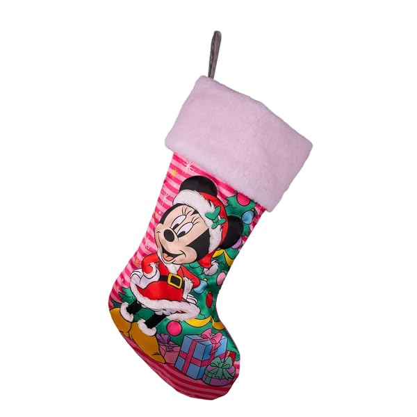 Kurt Adler - Minnie Mouse with Tree Stocking - DN7212