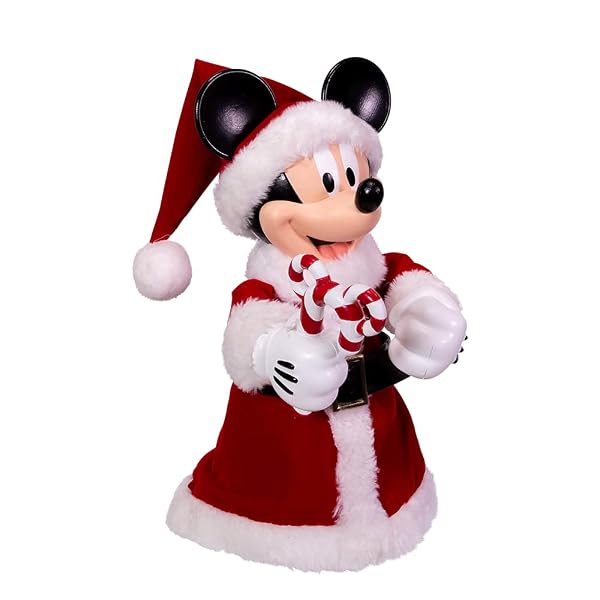 Kurt Adler - Disney Mickey Mouse 10-Inch Un-Lit Christmas Tree Topper - DN9168