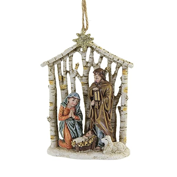 Kurt Adler - Nativity Ornament - E0290