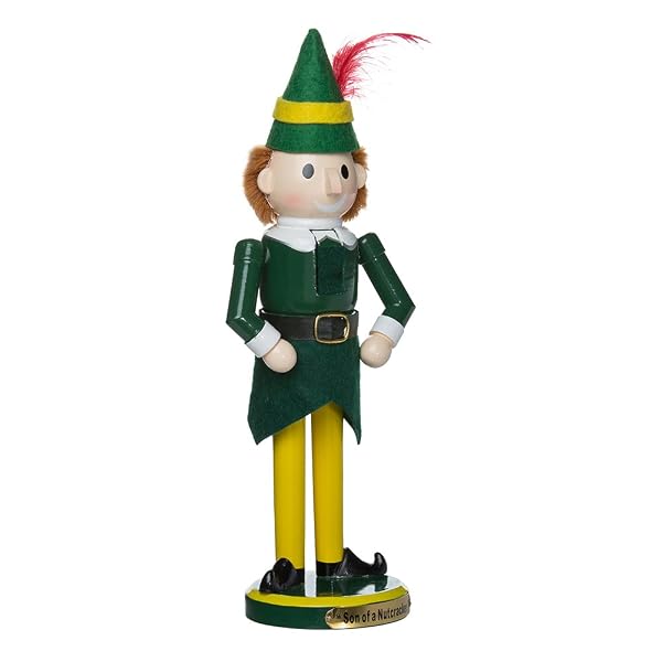 Kurt Adler - Wooden Buddy The Elf Nutcracker - EF6161L