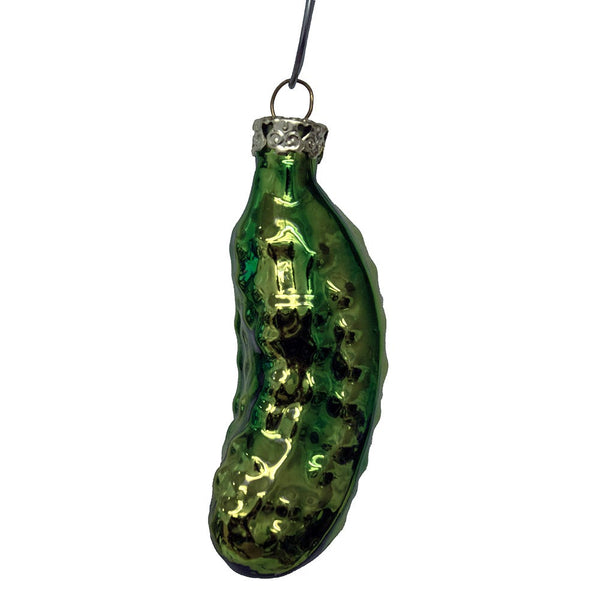 Kurt Adler - Glass Pickle Ornament - GC0035