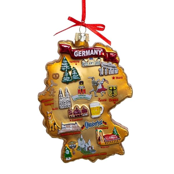 Kurt Adler - Germany Map - C7748
