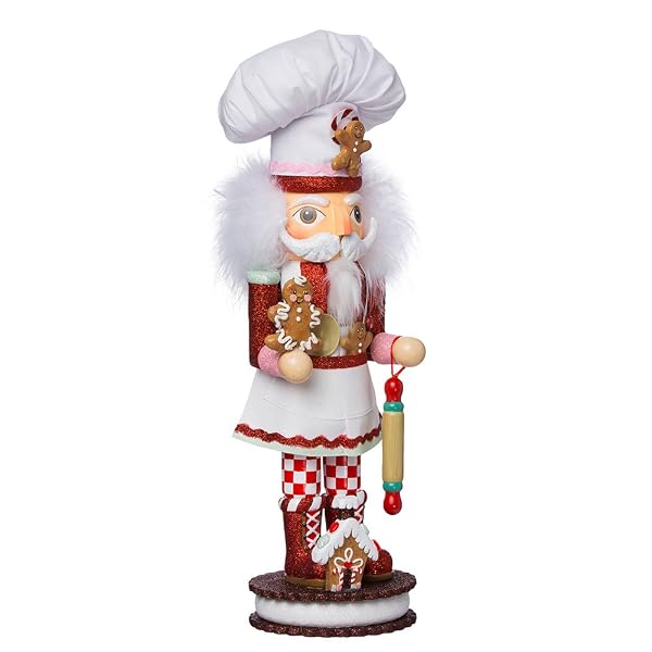 Kurt Adler - 15 Gingerbread Chef Nutcracker - HA0325