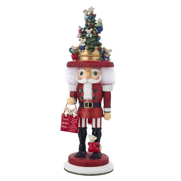 Kurt S. Adler, Inc. HA0390 Kurt Adler 18" Hollywood Night Before Christmas Mice Nutcracker