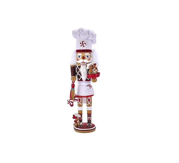 Kurt Adler - 15.5-Inch Hollywood Gingerbread Chef Nutcracker - HA0495