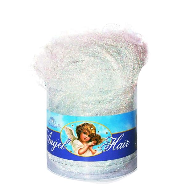 Kurt Adler - 15-Gram PVC Iridescent Angel Hair Tinsel - J1511