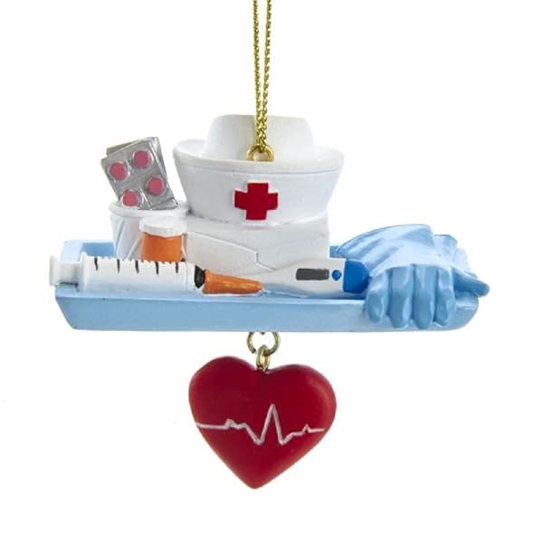 Kurt Adler - Nurse Tray Ornament - J8535