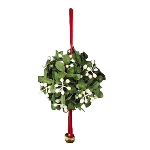 Kurt Adler - Mistletoe Ball Christmas Ornament - J9846