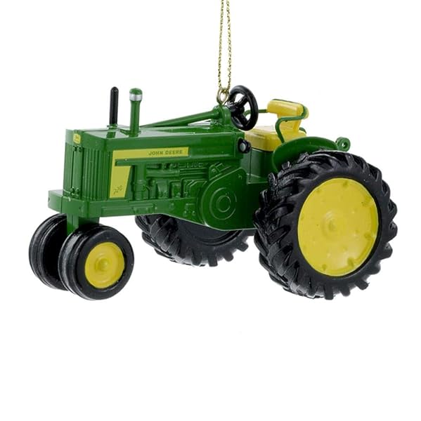 Kurt Adler - John Deere 720 Diesel Tractor Christmas Ornament - JR1153
