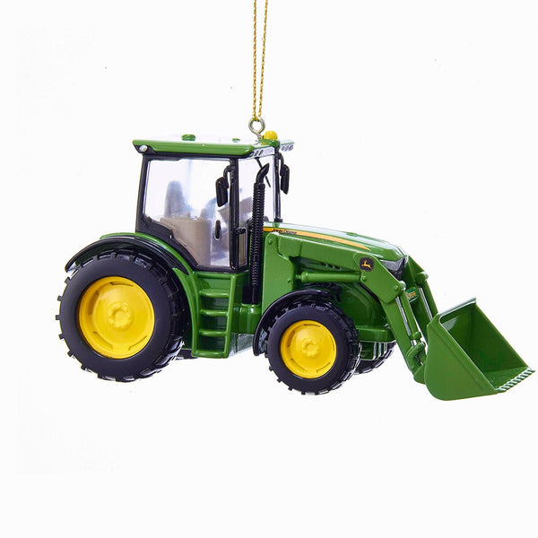 Kurt Adler - John Deere Tractor Loader Ornament - JR1172