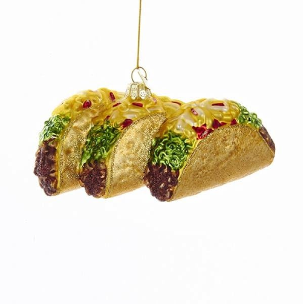 Kurt Adler - Noble Gems Tacos Christmas Ornament - NB1135