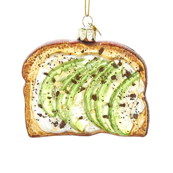 Kurt Adler - Noble Gems Avocado Toast - NB1500