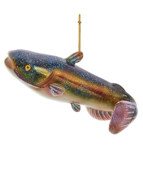 Kurt Adler - Ocean Sea-Life Fishing and Fish Themed Christmas Ornaments - NB1767
