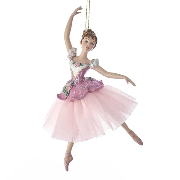 Kurt Adler - Nutcracker Suite Waltz of Flowers Ballerina Christmas Tree - C7655