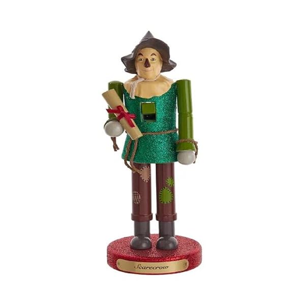 Kurt Adler - 10-Inch Wizard of Oz Scarecrow Nutcracker - OZ6234L