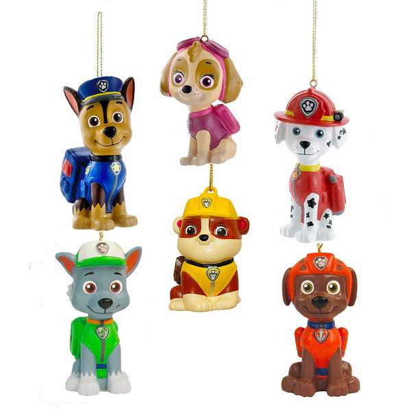 Kurt Adler - Paw Patrol Blow Mold Ornament Complete Set of - PP1173