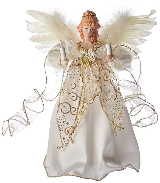 Kurt Adler - Illuminated Angel Treetop - UL2146