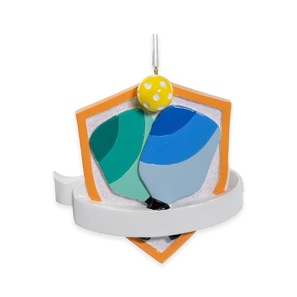 Kurt Adler - Pickle Ball Blue - W8550