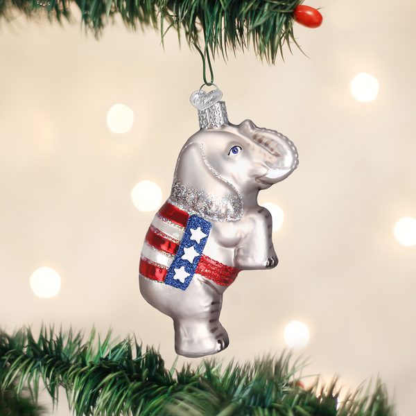 Old World Christmas - Republican Elephant - 12108